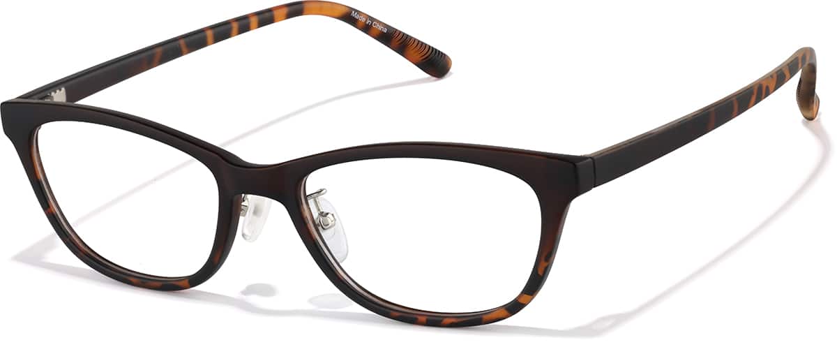 メガネ・老眼鏡 WILLSON OVAL SunShade Tortoiseshell Oval Glasses #P2017025 | Zenni Optical