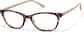 Angle view of Oval Glasses P2017039 in Pattern thumbnail