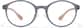 Front view of Round Glasses P2018616 in Blue thumbnail