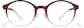 Front view of Lentes redondos P2018618 in Arándano thumbnail