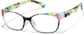 Angle view of Rectangle Glasses P2018739 in Polka Dot thumbnail