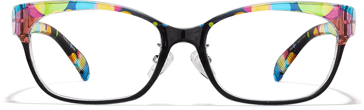 Polka Dot Rectangle Glasses #P2018739 | Zenni Optical