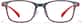 Front view of Lunettes rectangulaires P2019012 in Gris thumbnail