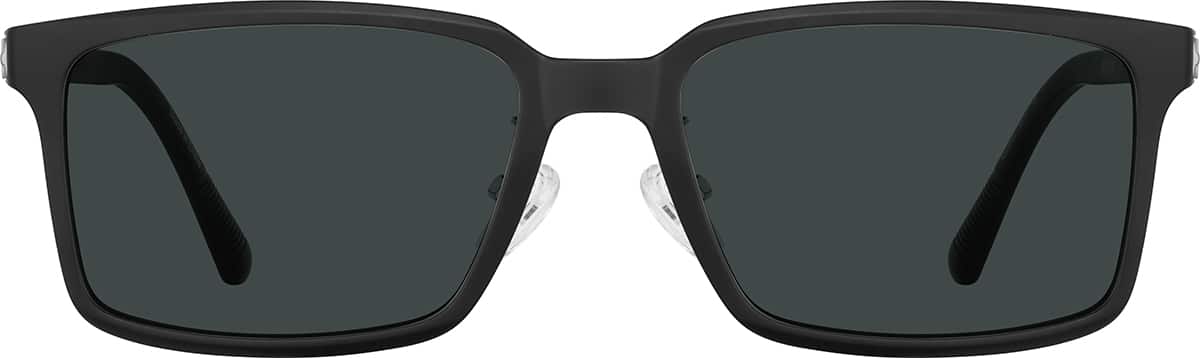 Image of Plastic Rectangle Glasses