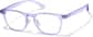 Angle view of Lentes cuadradas P2020117 in Morado thumbnail