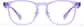 Front view of Lentes cuadradas P2020117 in Morado thumbnail