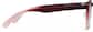 Side view of Lunettes carrées P2020128 in Rose thumbnail