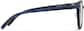 Side view of Lunettes rondes P2020516 in Bleu thumbnail