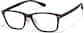 Angle view of Lunettes rectangulaires P2020718 in Rouge thumbnail