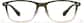 Front view of Lunettes rectangulaires P2020724 in Verte thumbnail