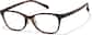 Angle view of Cat-Eye Glasses P2023925 in Tortoiseshell thumbnail