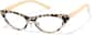 Angle view of Cat-Eye Glasses P2025625 in Tortoiseshell thumbnail