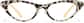 Front view of Cat-Eye Glasses P2025625 in Tortoiseshell thumbnail