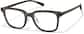 Angle view of Square Glasses P2026615 in Oak thumbnail