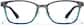 Front view of Rectangle Glasses P2027616 in Blue thumbnail