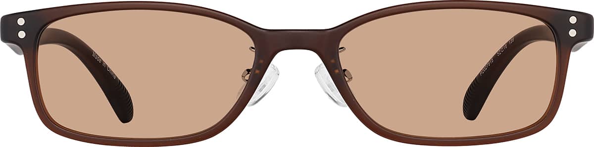 Image of Plastic Rectangle Glasses