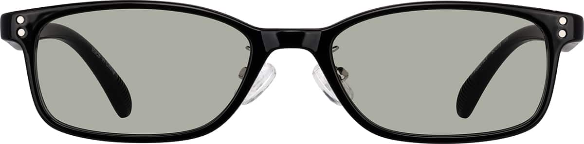 Image of Plastic Rectangle Glasses