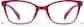 Front view of Kids' Cat-Eye Glasses P2028317 in Purple thumbnail