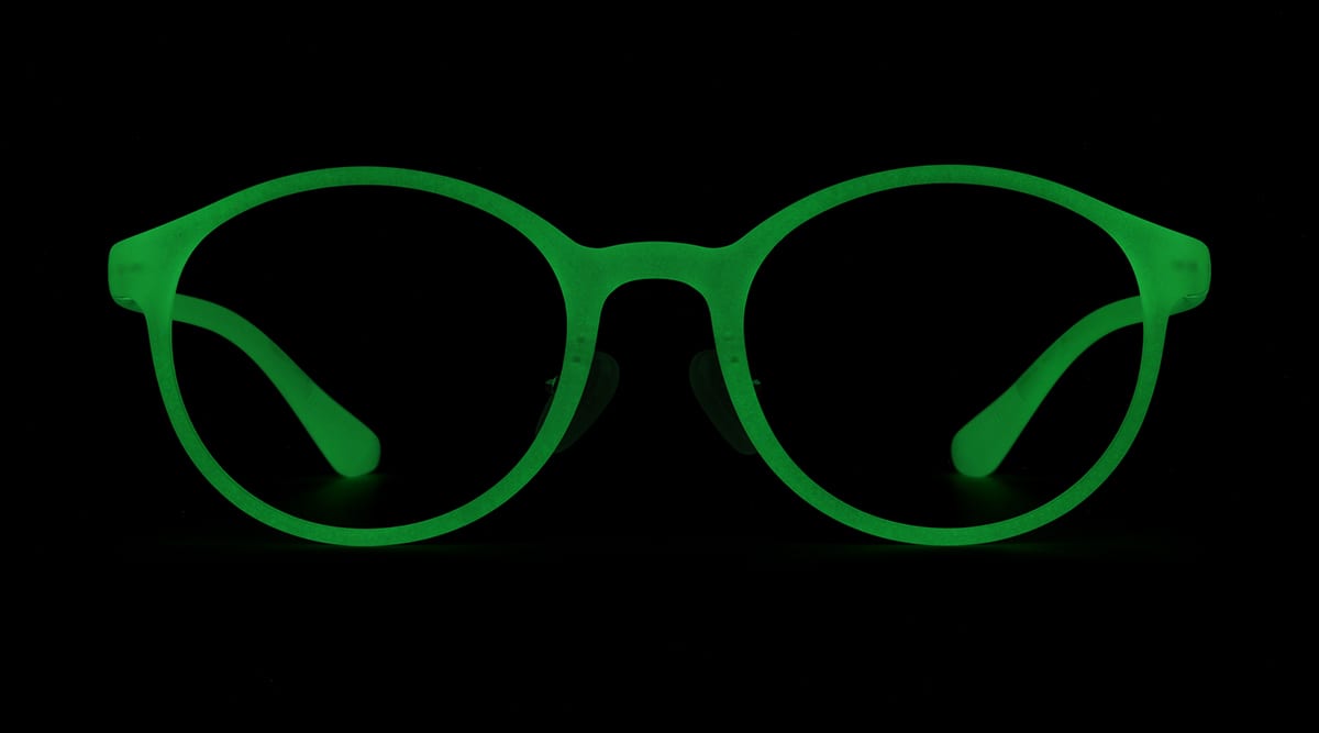 Image of Lunettes rondes phosphorescentes