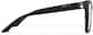 Side view of Lunettes carrées P2030321 in Noir thumbnail