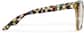 Side view of Lunettes carrées P2030339 in Carapace de tortue thumbnail