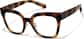Angle view of Lunettes œil-de-chat P2037525 in Carapace de tortue thumbnail