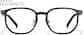 Front view of Square Glasses P2041325 in Tortoiseshell thumbnail