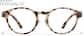 Front view of Round Glasses P206825 in Tortoiseshell thumbnail