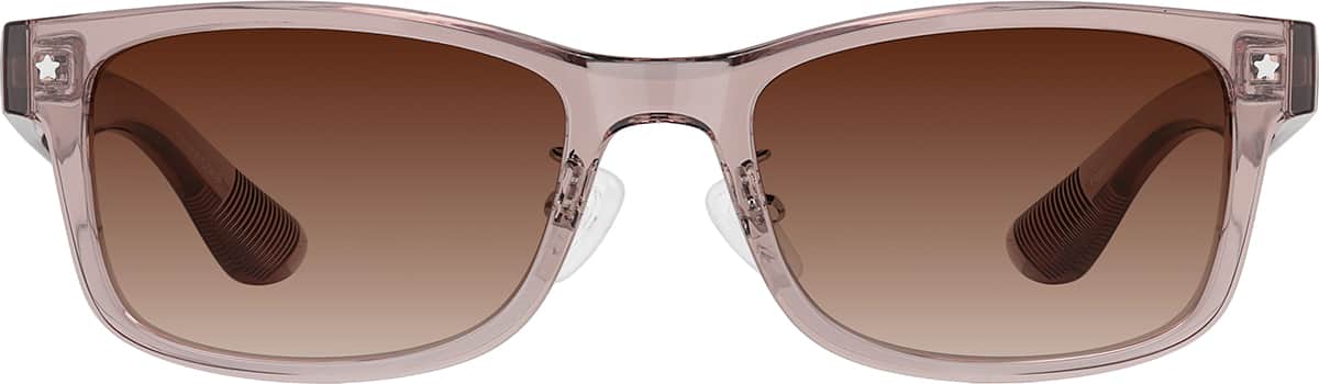 Image of Lunettes rectangulaires en plastique