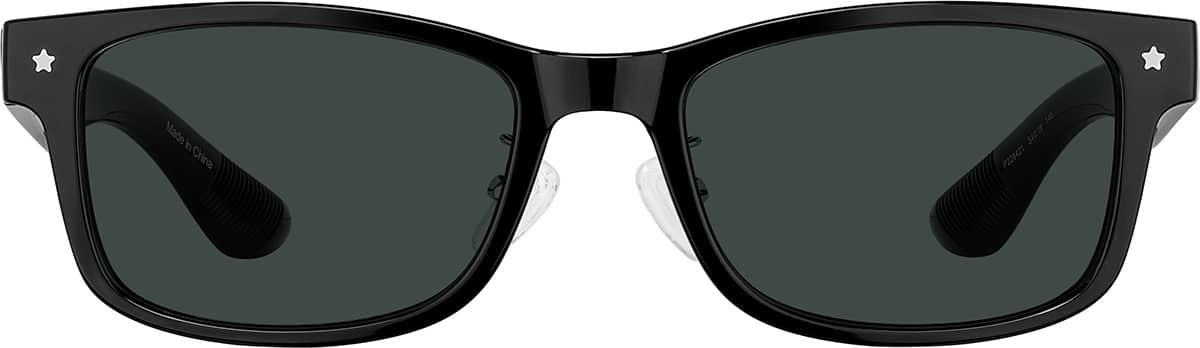 Image of Plastic Rectangle Glasses