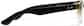 Side view of Plastic Rectangle Glasses  P228434 in Olive thumbnail