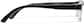 Side view of Rectangle Glasses P238621 in Black thumbnail