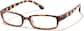 Angle view of Lunettes rectangulaires P239625 in Écaille de tortue thumbnail
