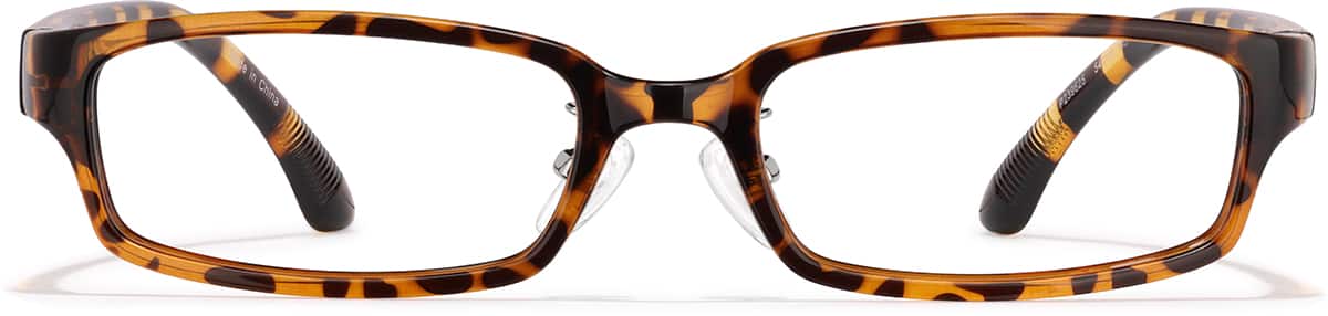 Tortoiseshell Rectangle Glasses #P239625 | Zenni Optical