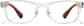 Front view of Lentes Cuadrados P270423 in transparentes thumbnail