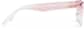 Side view of Cat-eye Glasses P283619 in Pink Clear Ombre thumbnail