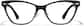 Front view of Cat-eye Glasses P283621 in Black thumbnail