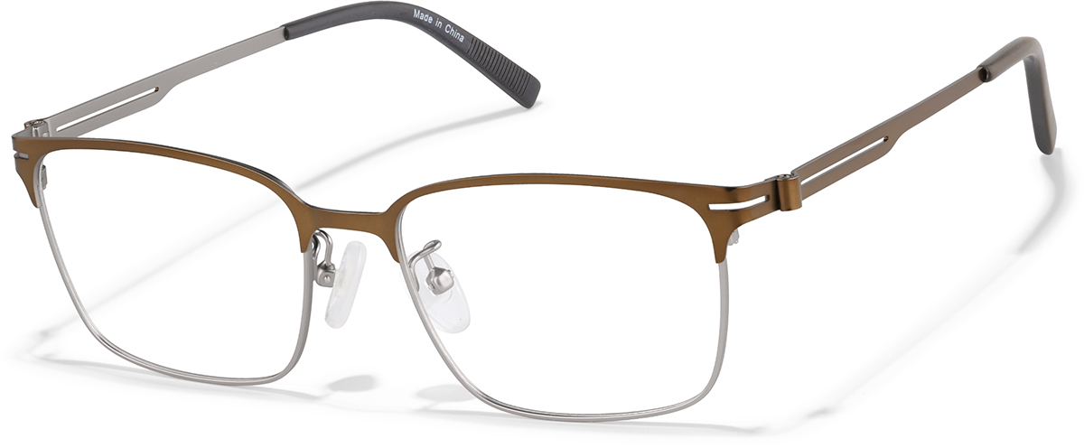 Copper Browline Glasses #P3212015 | Zenni Optical