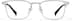 Browline Glasses P3214711 in Silver