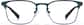 Front view of Lentes de medio arco P3214724 in Verde thumbnail
