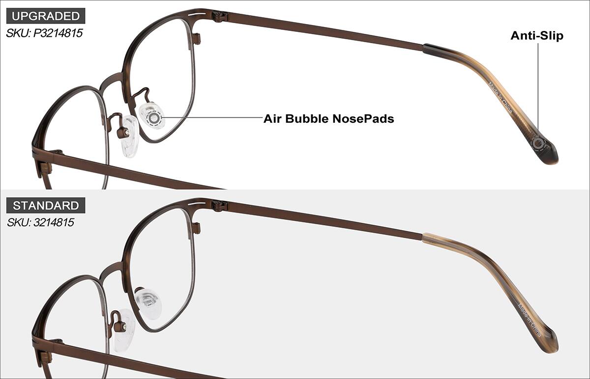 Brown Browline Glasses #P3214815 | Zenni Optical