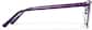 Side view of Round Glasses P3216717 in Purple thumbnail