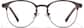 Front view of Browline Glasses P3218215 in Brown thumbnail
