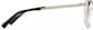 Side view of Cat-Eye Glasses P3218321 in Black thumbnail