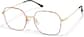 Angle view of Square Glasses P3218625 in Tortoiseshell thumbnail