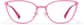 Front view of Cat-Eye Glasses P3219527 in Pink thumbnail