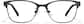 Front view of Lentes cuadrados P3221121 in Negro thumbnail