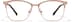 Browline Glasses P3241119 in Rose Gold