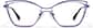 Front view of Cat-Eye glasses P3241936 in Blue thumbnail