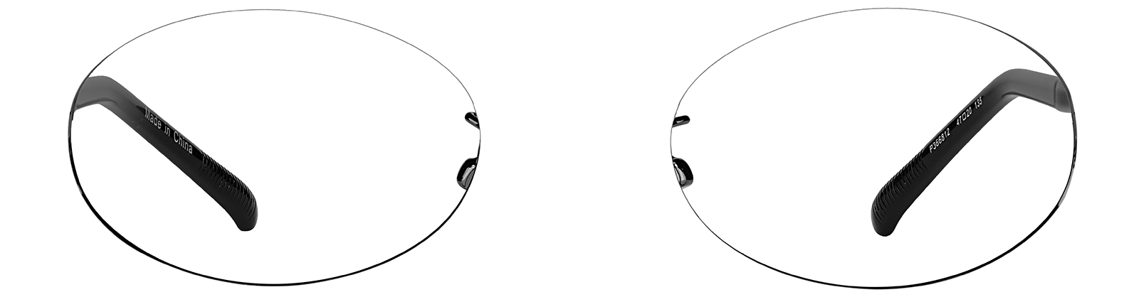 Gunmetal Gray Oval Glasses #P366812 | Zenni Optical